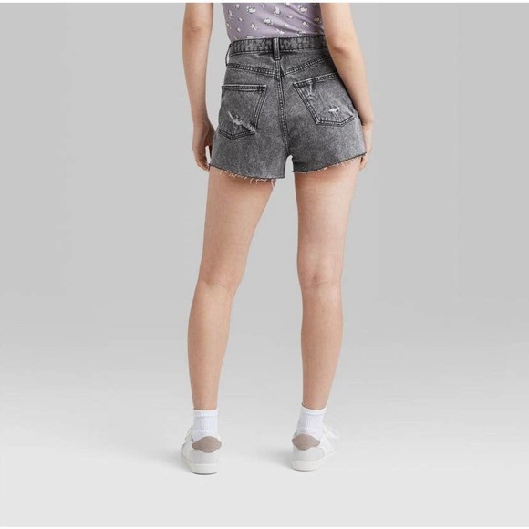 Wild Fabel Women's Super -High Rise Jeans Short Bundle !!! (NWT) - Picture 3 of 16